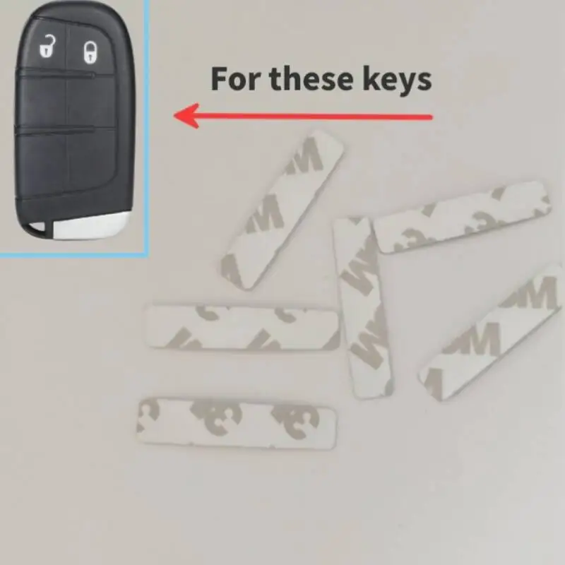 Size 39*8MM DIY Emblem Logo Replacement Sticker Emblem For JEEP For Dodge For chrysler  remote key shell