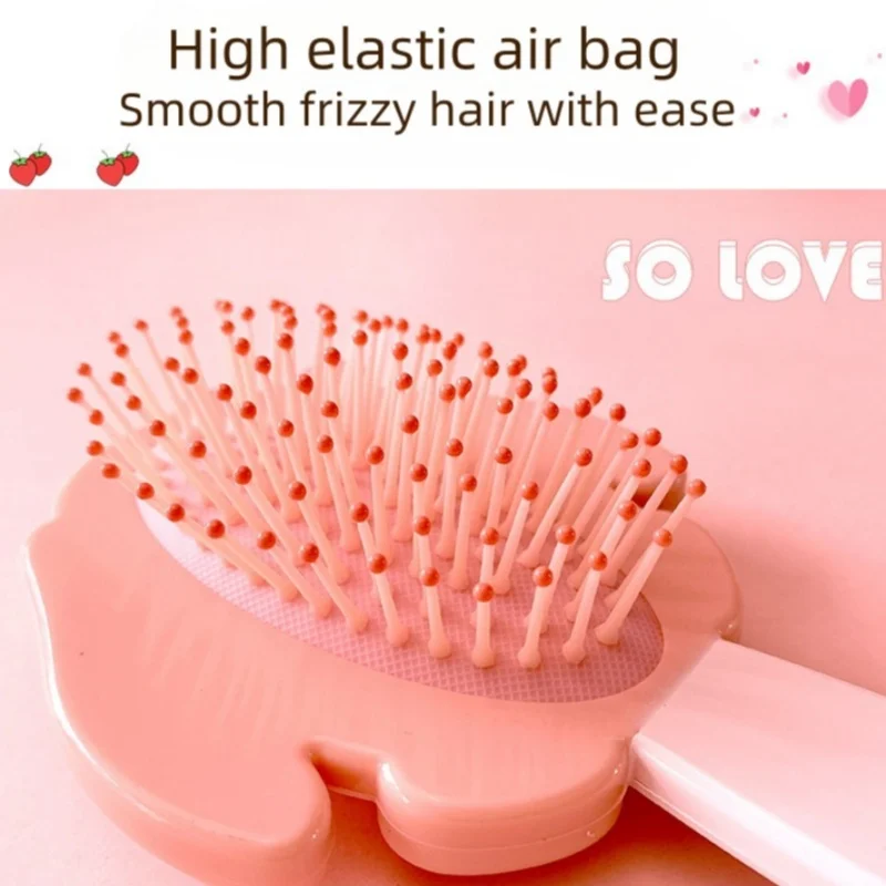 Children Cute Bunny Doll Girl Distribution Line Princess Baby Massage to Prevent Static Cartoon Updo Air Cushion Comb