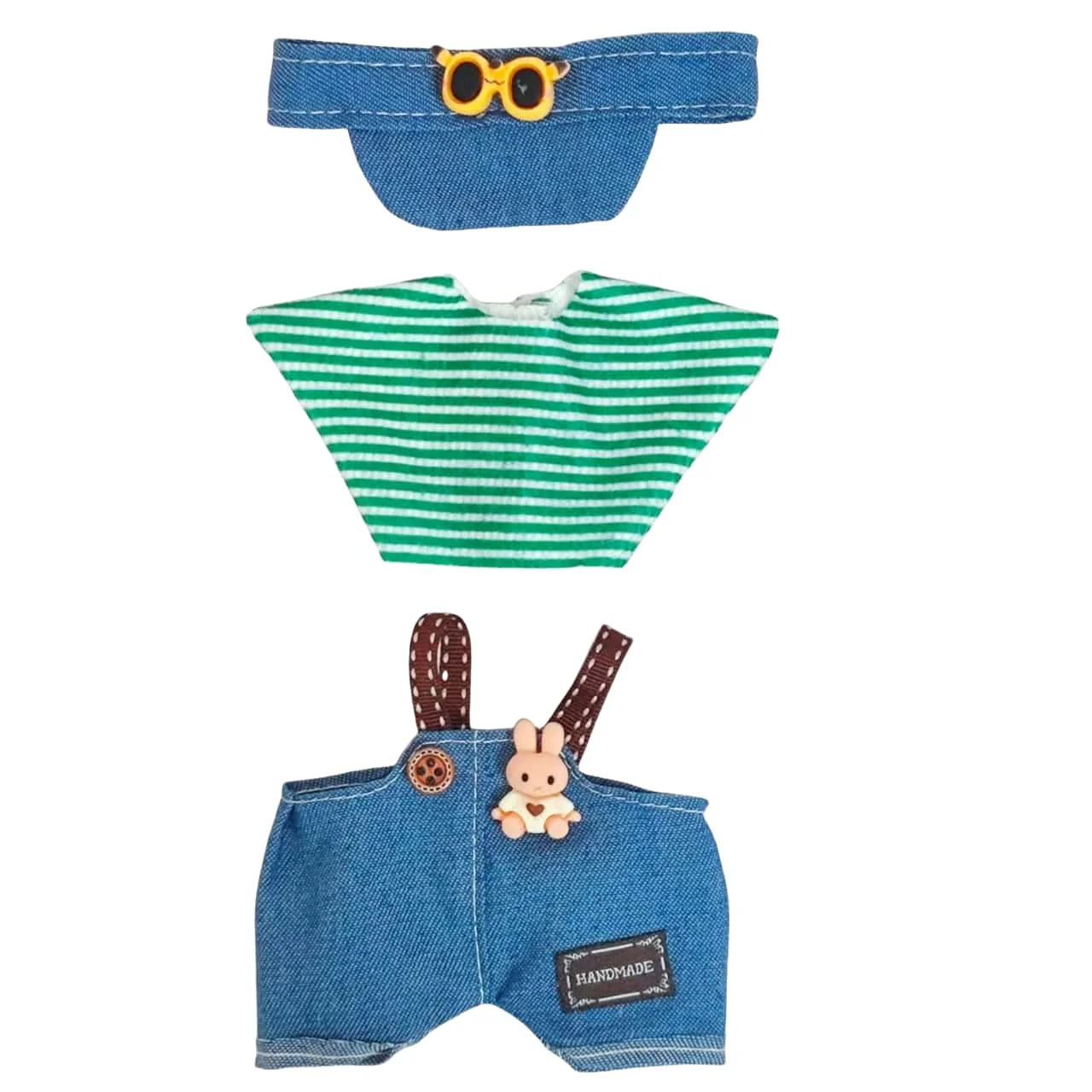 

Clothes for Labubu Clothes Set Retro Style Hat Set Artistic Style Small Painter's Clothing