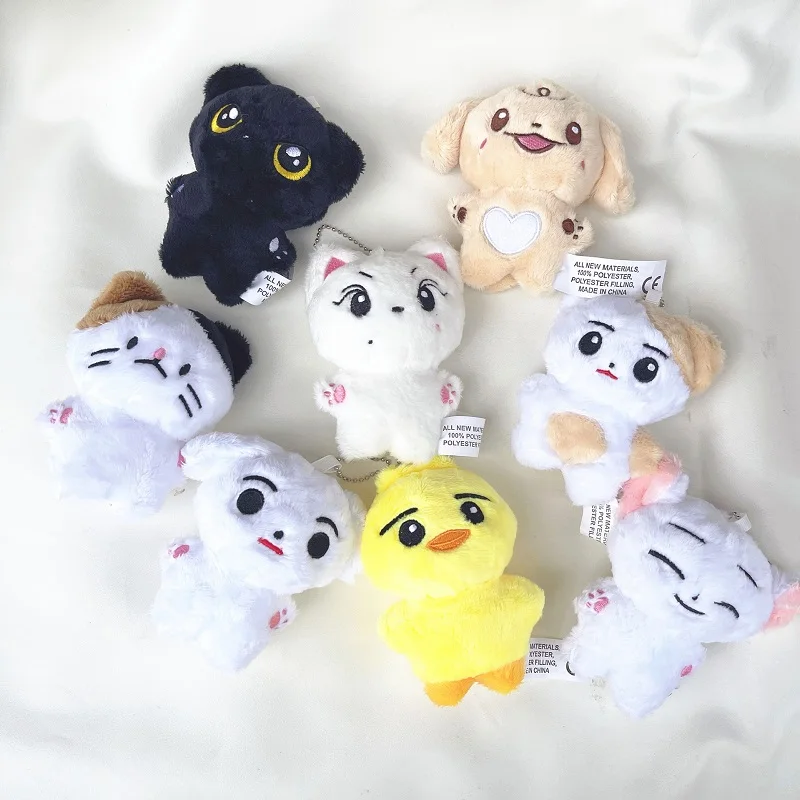 11cm Kpop ENHYNegs Plush Simmunge JAY JUNGWON HEESEUNG Stuffed Toys Keyring Kawaii Cartoon JAKE Bag Pendant Plushie Korean Fans