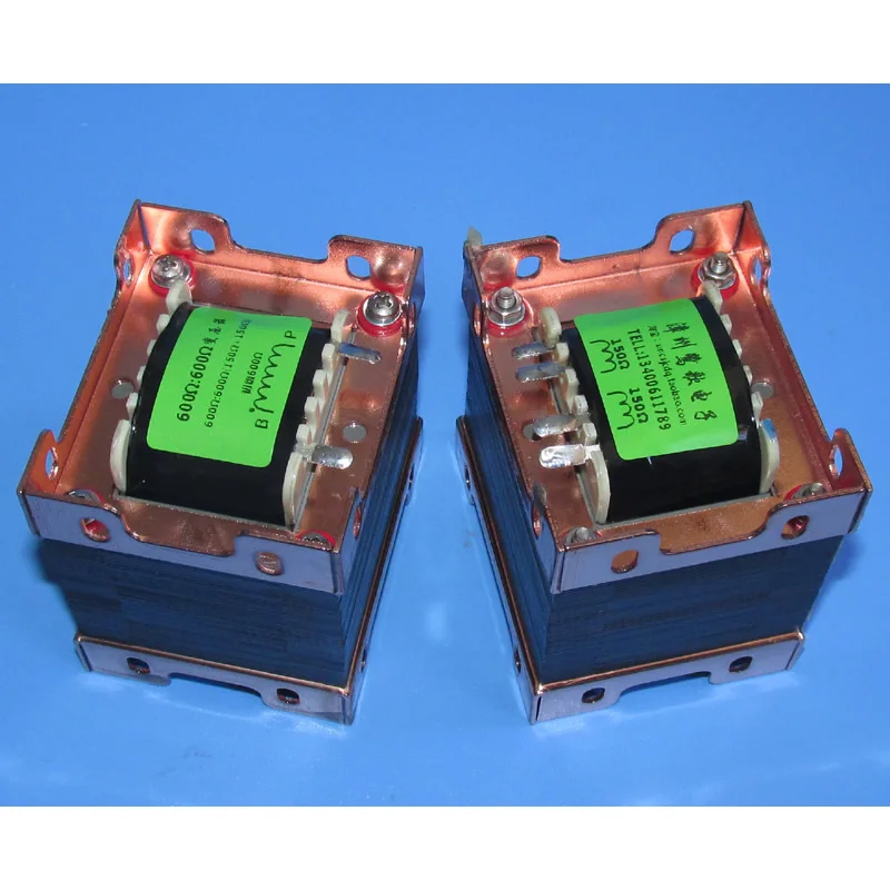 600Ω: 600Ω single-ended balanced audio signal transformer, working DC or AC 50mA. 5HZ-68KHZ -2.5DB, 10HZ-62KHZ -2.5DB