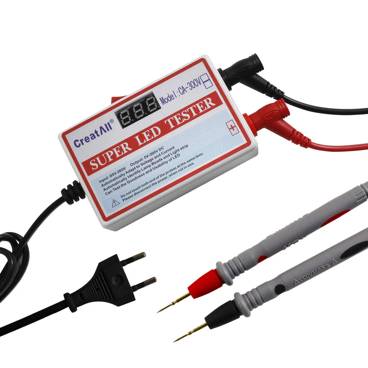 New LED Tester 0-300V Output LED TV Backlight Tester Multipurpose LED Strips Beads Test Tool Measurement Instruments