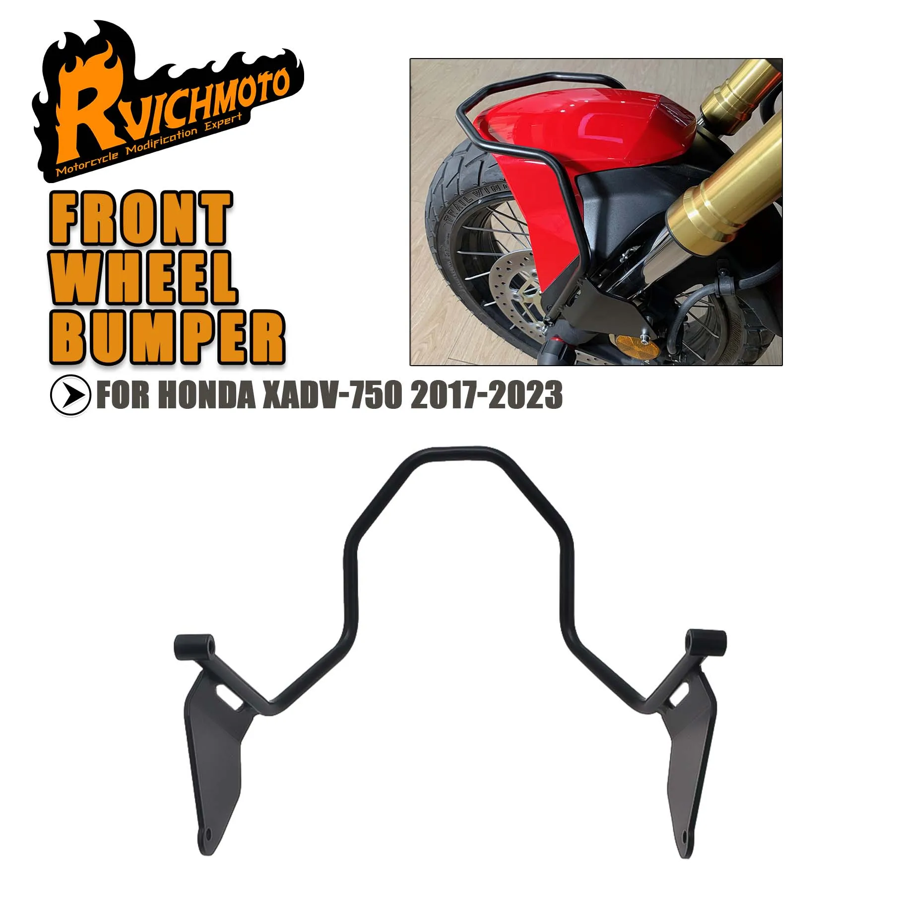 

Motorcycle XADV750 ADV160 Front Wheel Mudguard Protective Bumper Fender Guard Crash Bar Accessories For Honda XADV 750 2018-2023