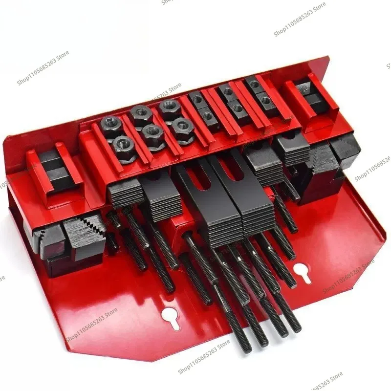 Rigid combined pressure plate 58-piece set, CNC milling machine accessory combination fixture M10 M12 M16