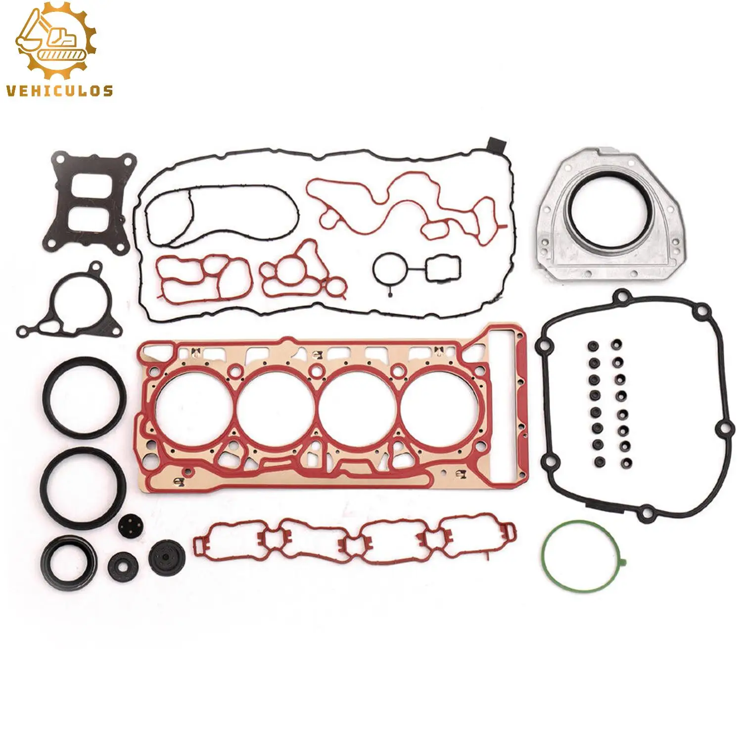 06K103383K 06K103583 06L103085B Engine Cylinder Head Overhaul Gaskets Seals Kit For VW GTI Audi S3 A4 Q5 1.8 2.0 CJE CHH CNC