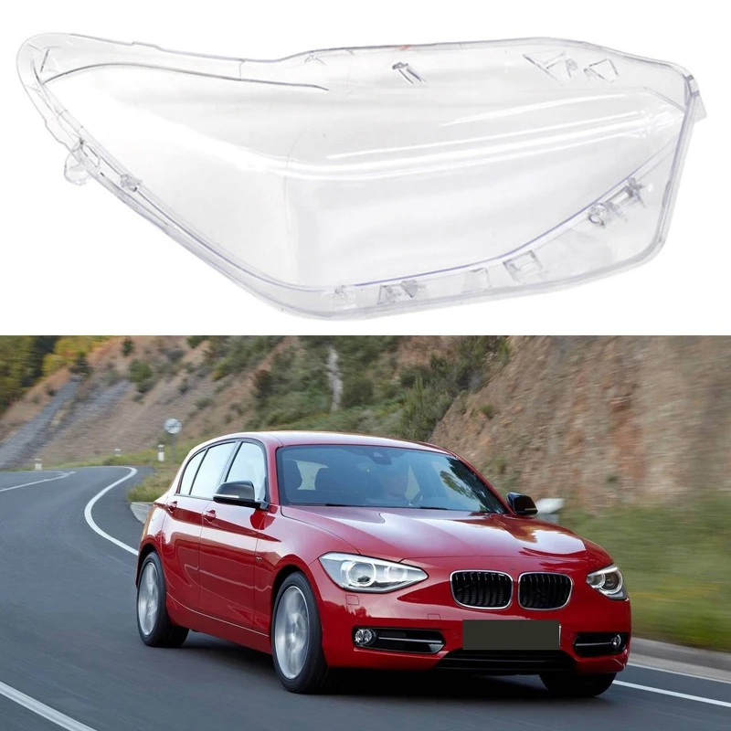 Car Front Left Headlight Cover Auto head light lamp Lamp cover for BMW 1 Seriers F20 116I 118I 120I 2012-2014