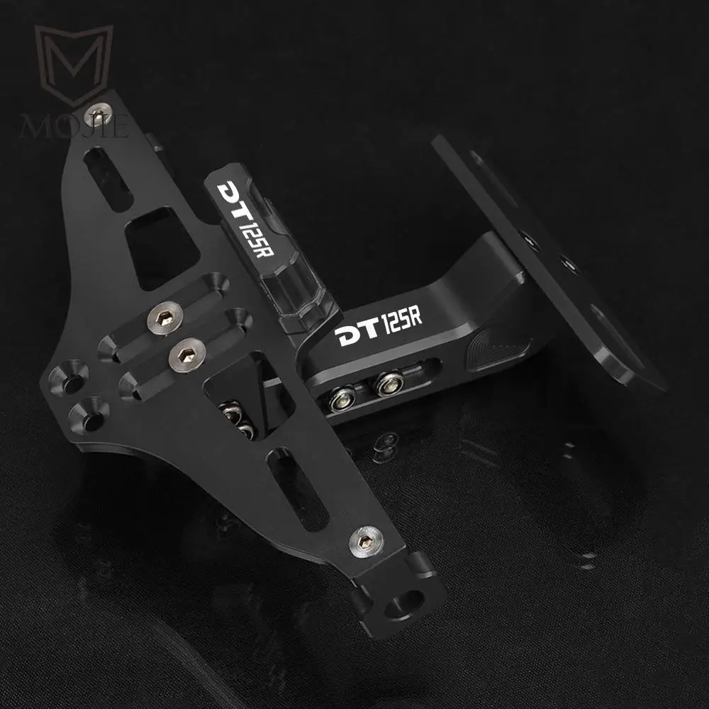 

FOR YAMAHA DT125R DT 125R 1988 2000 2001 2002 2003 2004 License Plate Holder Number Plate Frame LED Light Bracket turn signal
