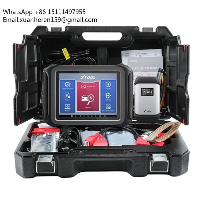 

XTOOL D9 PRO OBD2 Bi-directional Scan for VW/BENZ/BW ECU Online Programmer ECU Coding Active Test Diagnostic Tool 2023 Newest