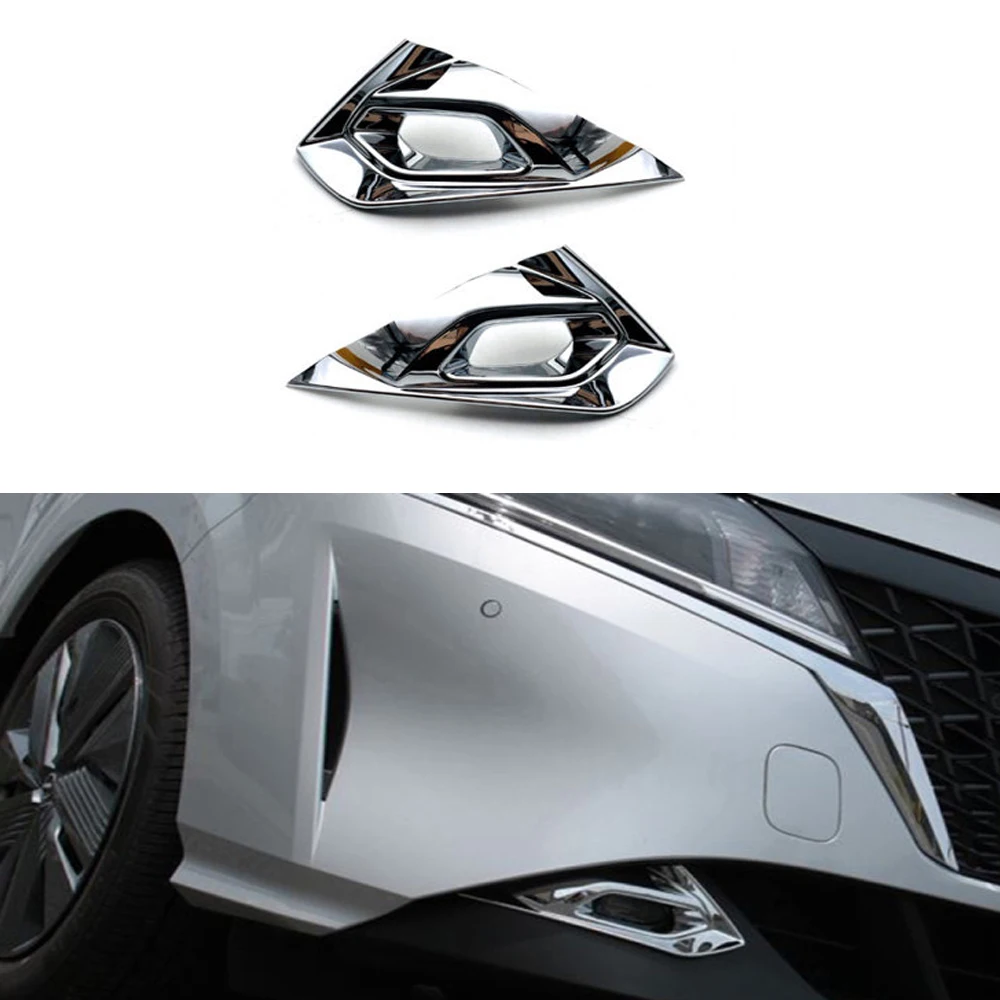 

Exterior ABS chrome plated front and rear fog lamp cover frame decorative accessories For Nissan Note E13 2020 2021 2022