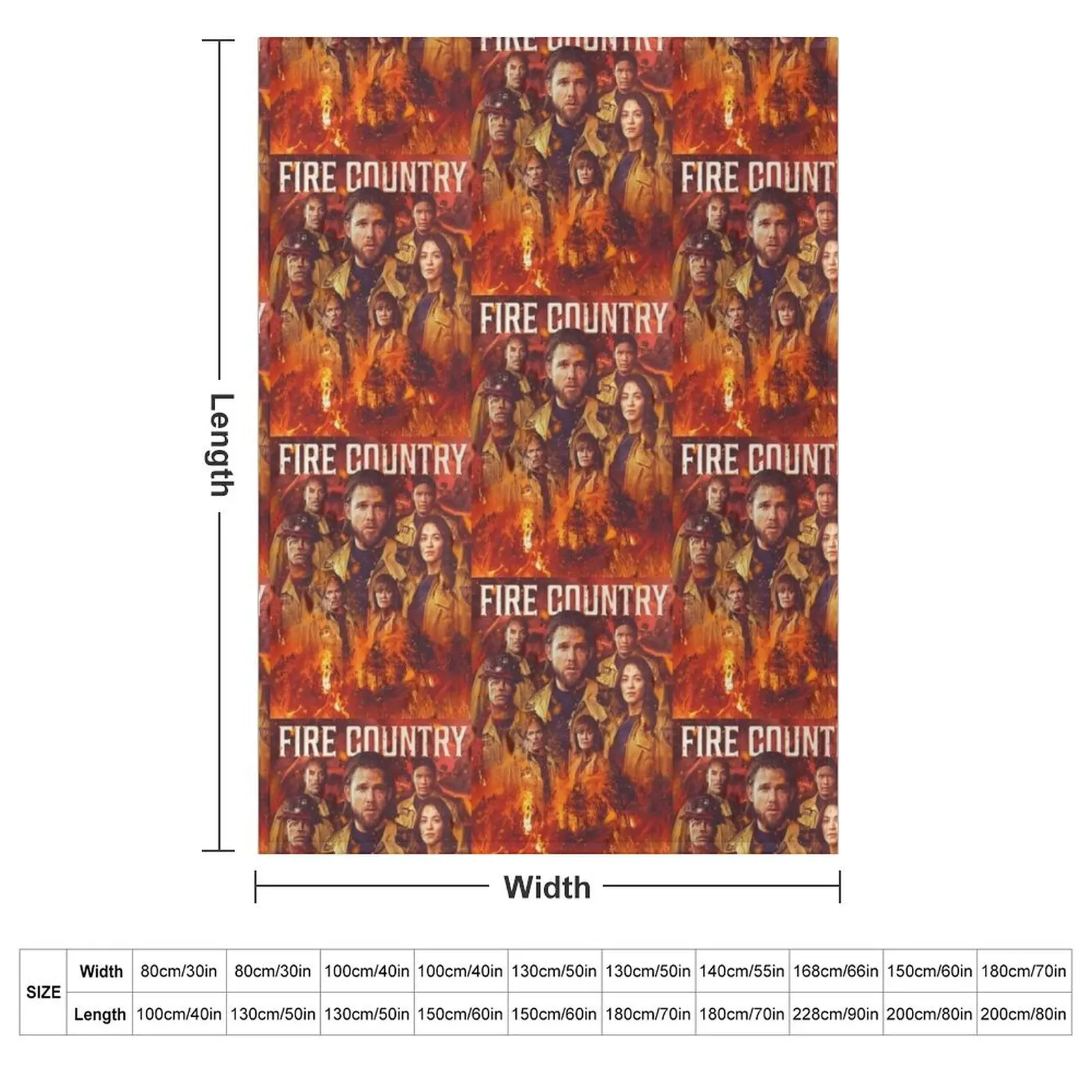 Fire Country - Burned Throw Blanket Quilt Bed linens Summer Decoratives Softest Beach Blankets
