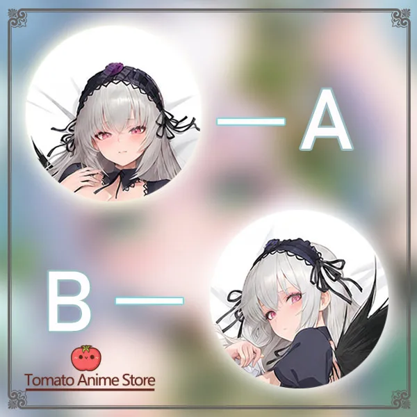 

Rozen Maiden Sui gin tou Mercury Lamp Anime Game Dakimakura Hing Body PillowCase Cushion Otaku Bed Linings Xmas