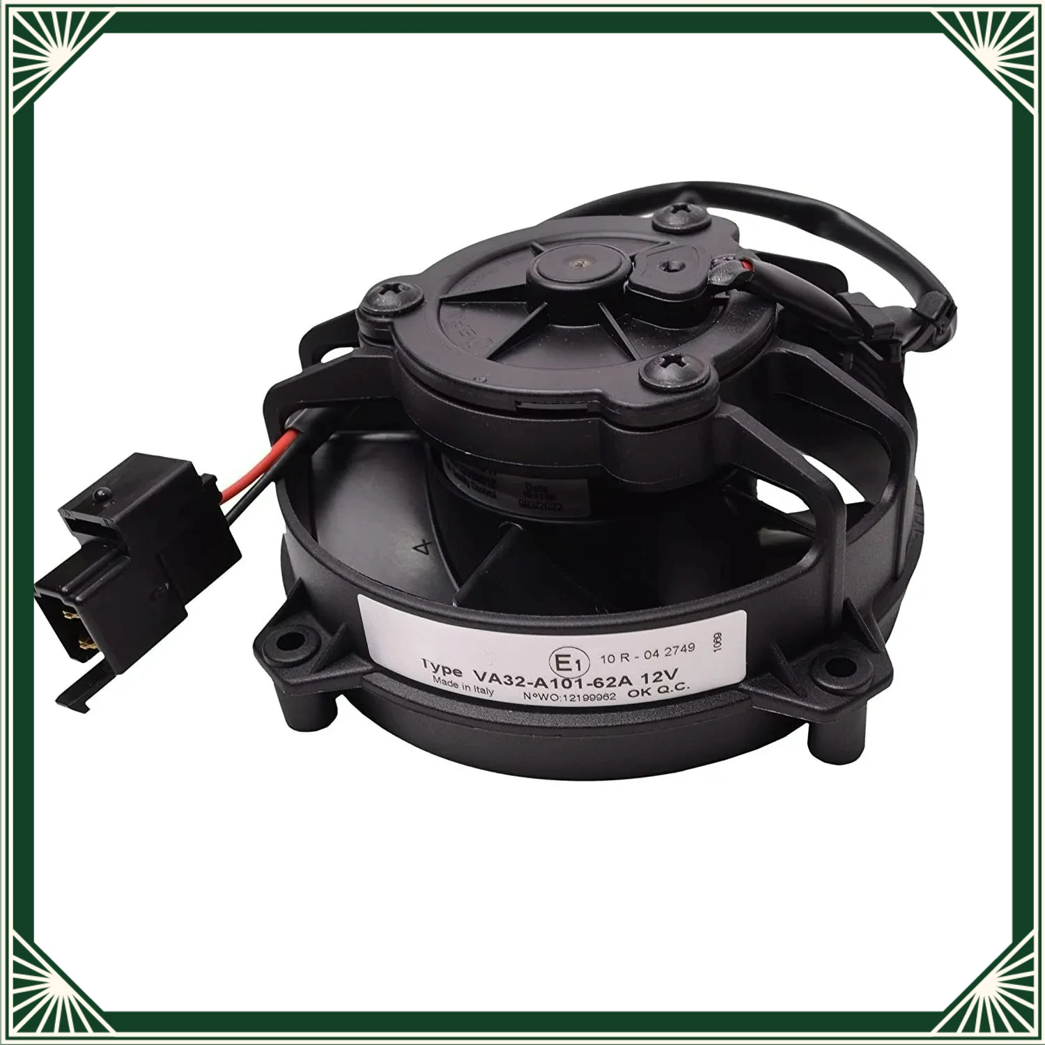 

For SPAL VA32-A101-62A 30103018 12V Cooling Fan Motor Ventilator Cooler Radiator Fan