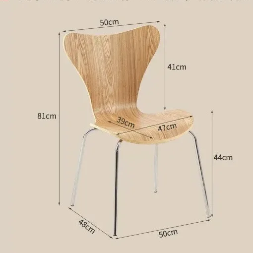 خشب الساج الانحناء لوحة كرسي معدني القرون الوسطى خمر الحديد المطاوع مطاطا الظهر لوحة النمل كرسي صالة كرسي الأثاث
