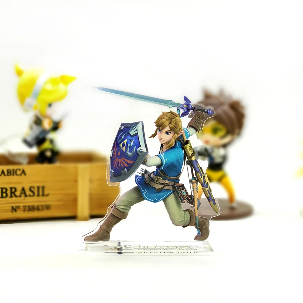 Breath of the Wild Link battle acrylic standee figurines desk decoration cake topper