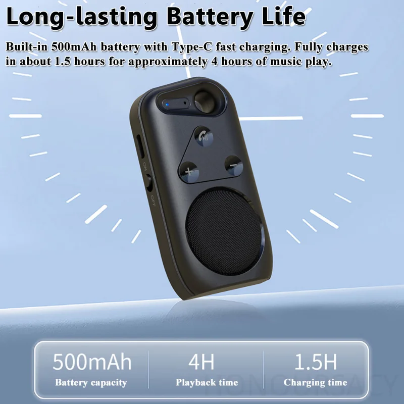 

Миниатюрная карманная Bluetooth-колонка для активного отдыха, портативный звуковой плеер, беспроводной MP3-плеер с безупречным звуком и шумоподавлением для звонков