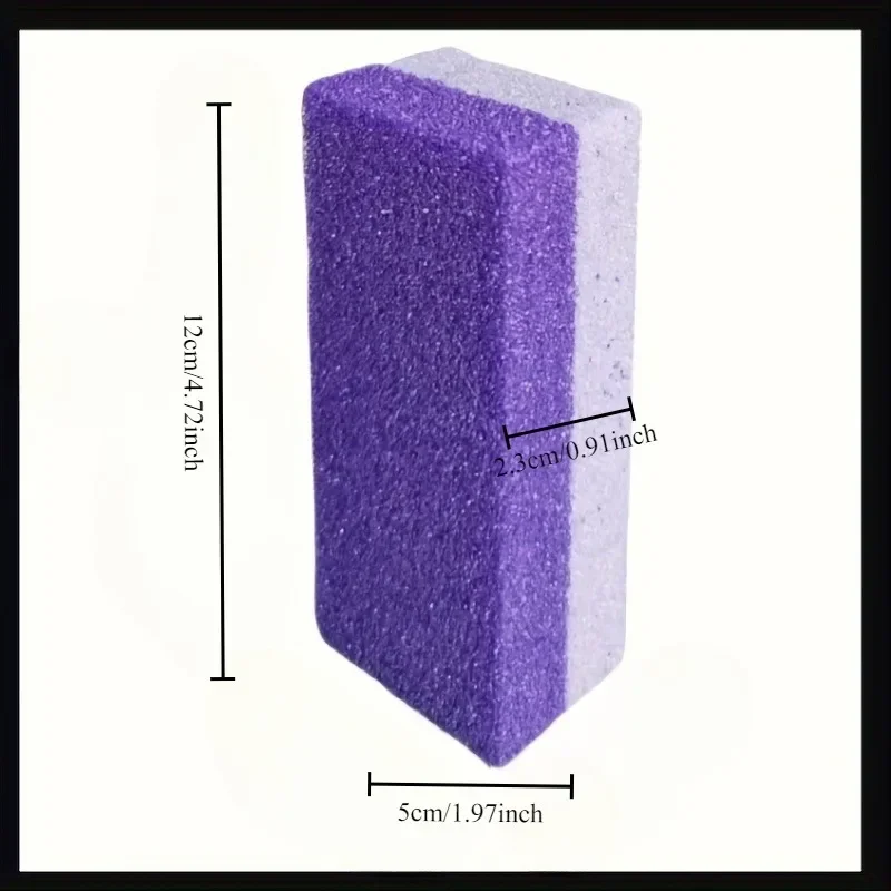 ฟองน้ำขัดเท้า 1 ชิ้น สำหรับทำความสะอาดเท้า ขัดผิวเท้า กำจัดเซลล์ผิวที่ตายแล้ว ฟองน้ำขัดเท้า