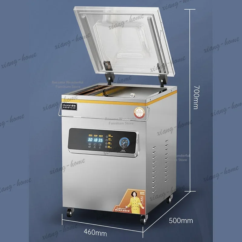 YJ Nordic Creative Vacuum Packer Modern Commercial Food Packing Sealer Automatic Vacuum Extraction Rice Brick Vacuum Sealer FYPM