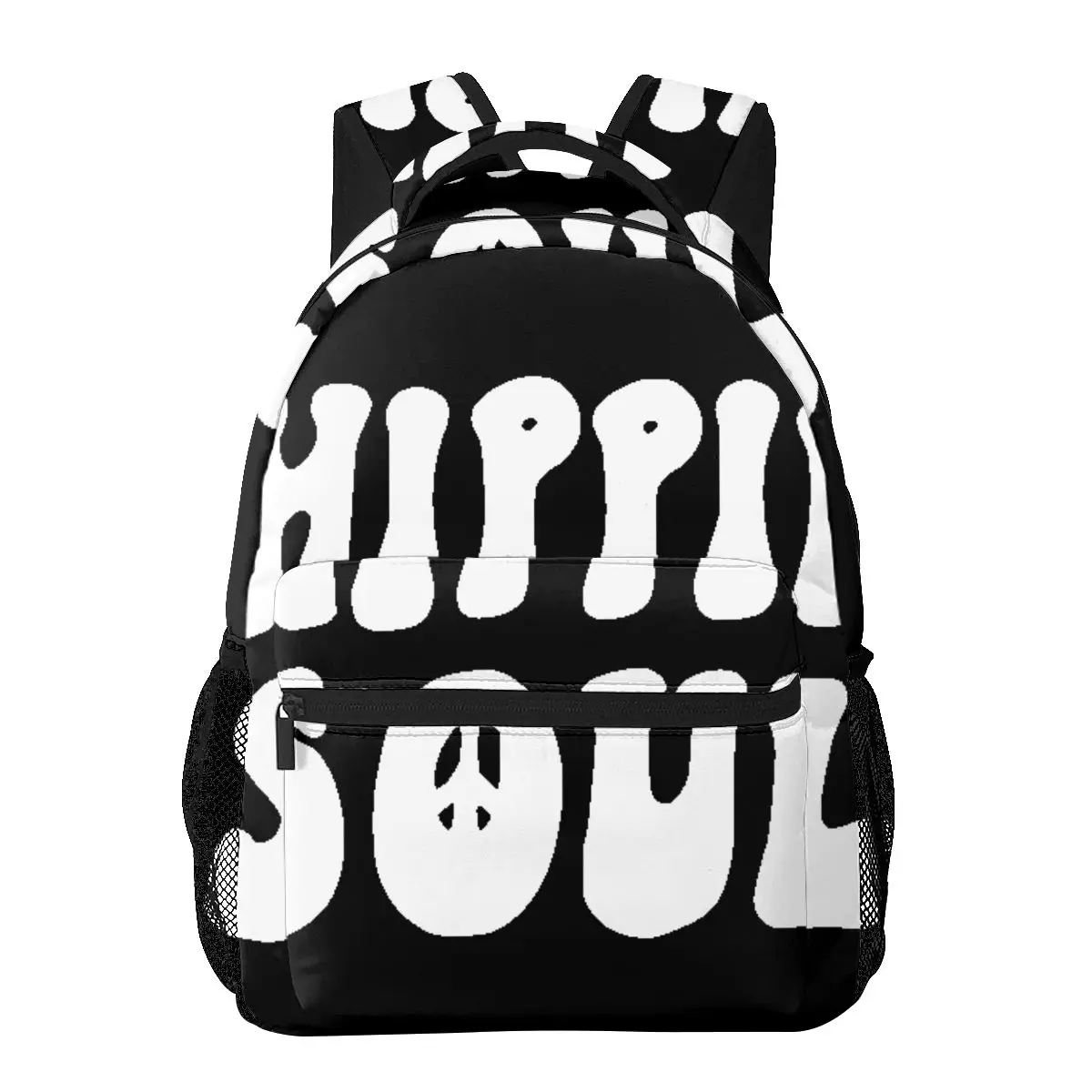 Hippie Soul Casual Backpack Unisex Students Leisure Travel Computer Backpack
