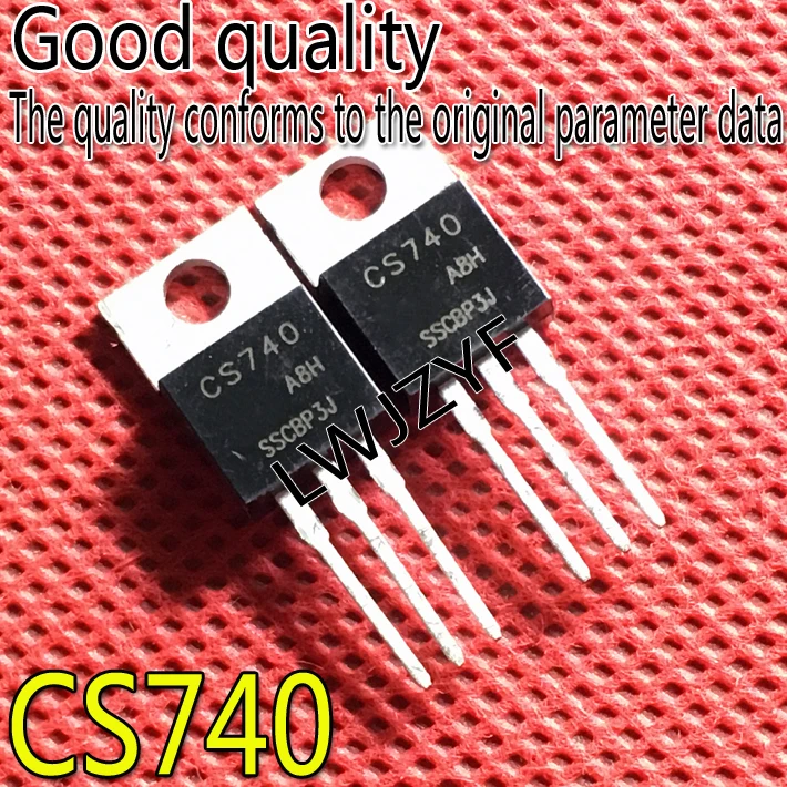 (5 piezas) nuevo chip grande original CS740 CS740A8H 10A/400V MOSFET envío rápido