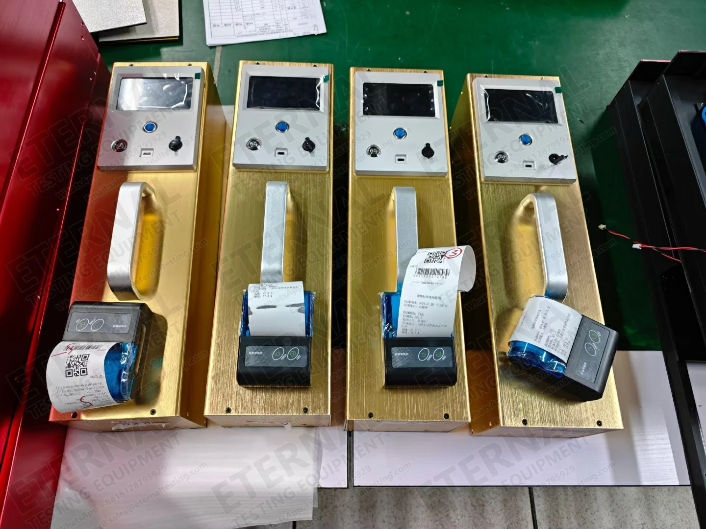 Instrumento de medición de reflexión de línea de marcado AT-RM-003