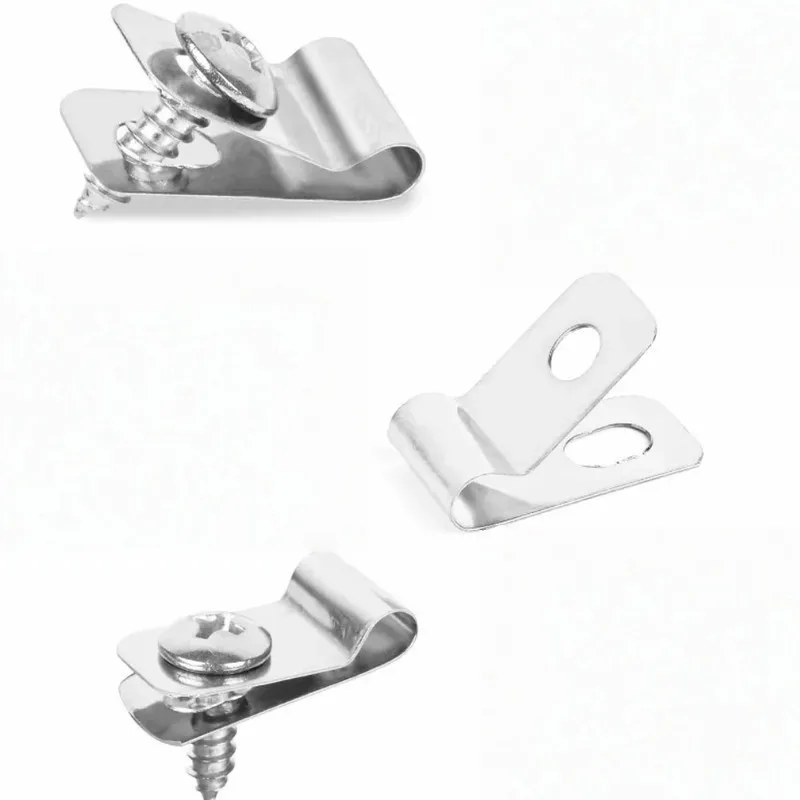 

490 Clips + 490 Nails, Corrosion-Resistant Wire Clips, for Urban & Agricultural Use