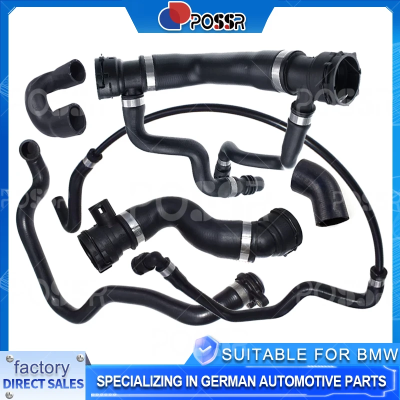

Coolant Water Pipe Kit for Bmw E90 128I 328I 11537545890 17127521775 17127521778 17127546064 11537516414 1153752104