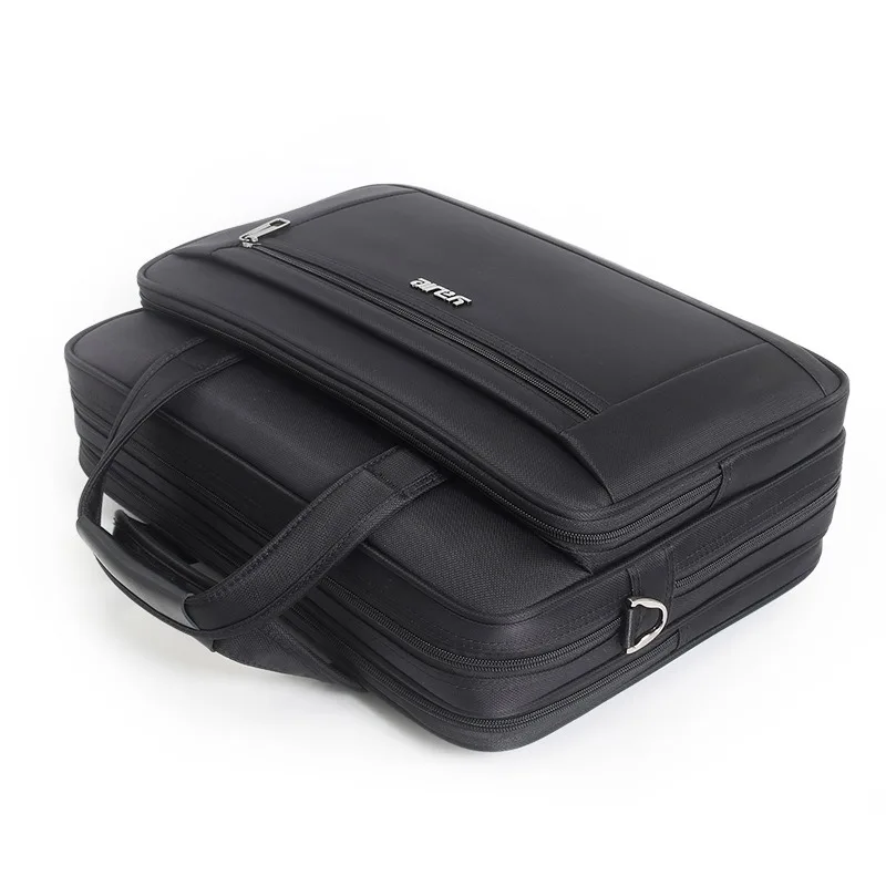 Nesitu Alta Qualità di Grande Capacità A4 Oxford 14 15.6 pollici Laptop Executive Uomo Valigetta Borsa a Tracolla Borsa a Tracolla M3248