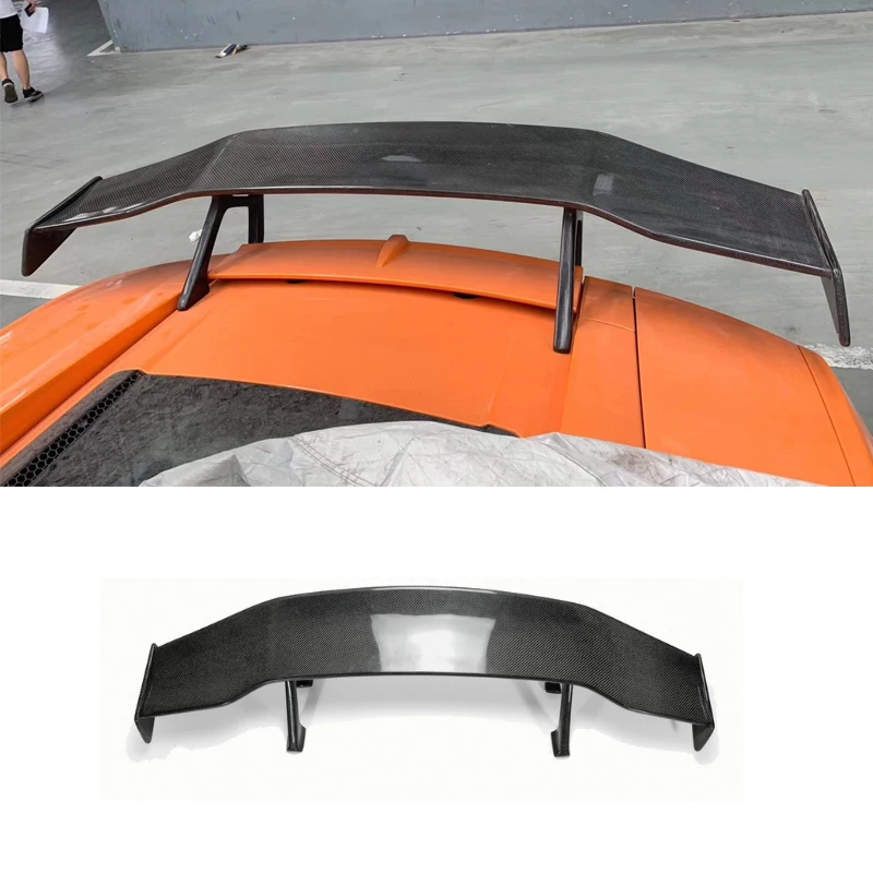 Carbon Rear Spoiler Carbon Fiber GT Spoiler Wing For Lamborghini Gallardo Rear Spoiler Wings LP550 LP550 LP560 2004-13 DMC Style