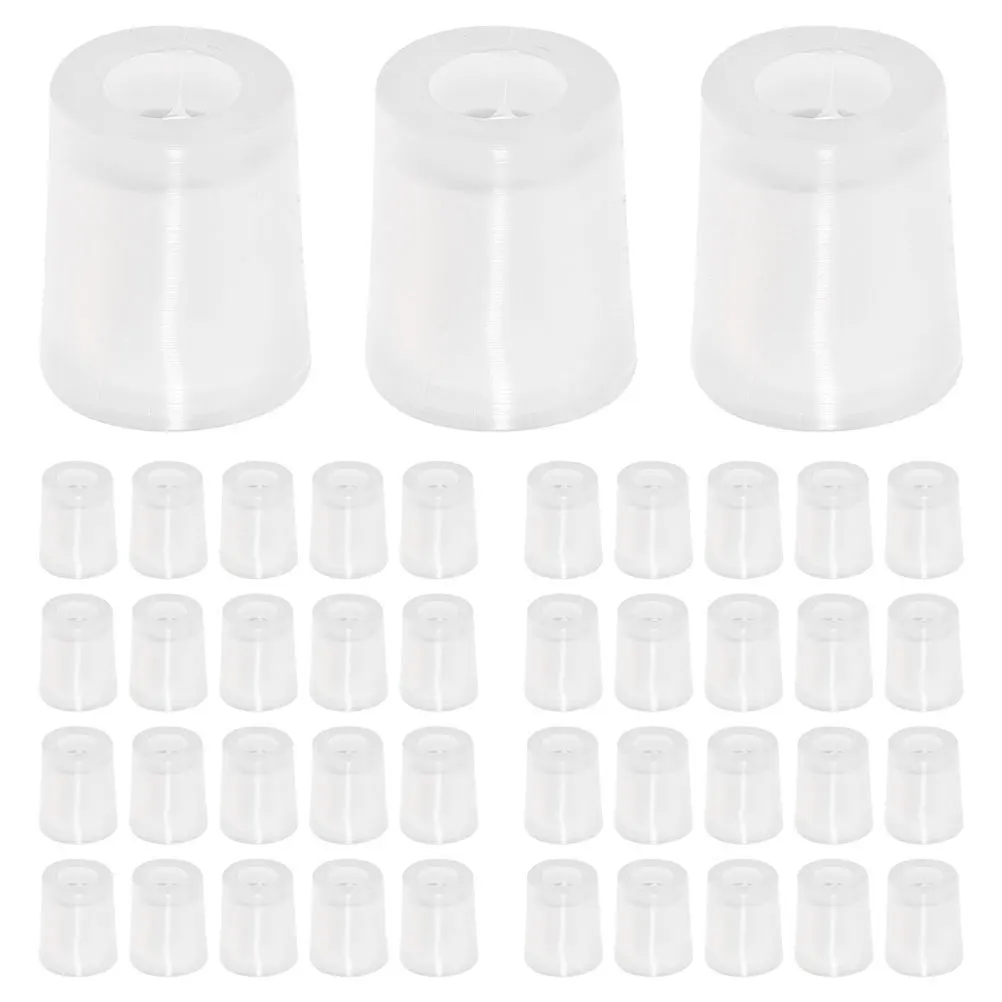 

50 Pcs Perfume Packaging Conversion Head Dispenser for Travel Extraction Pump Funnel Essential Oil Atomiser Pp Adapters