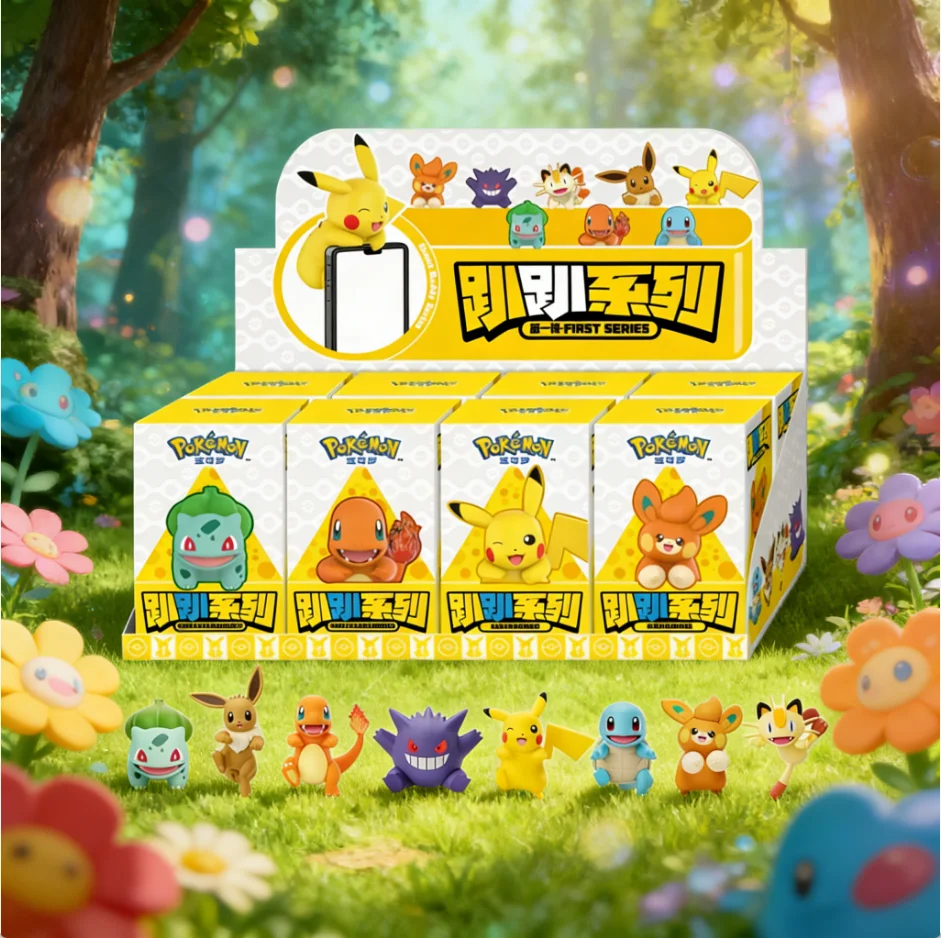 

Аниме-фигурки Покемон: Эеви, Бульбазавр, Пикачу — очаровательные украшения для рабочего стола, фигурки для автомобиля, милые детские игрушки