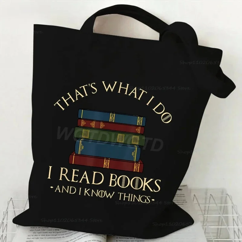 Funny Maths Canvas Tote Bags Women Men Mathematician Harajuku Pattern Shopping Bag Books Lover Bookworm Design Handbag Gifts
