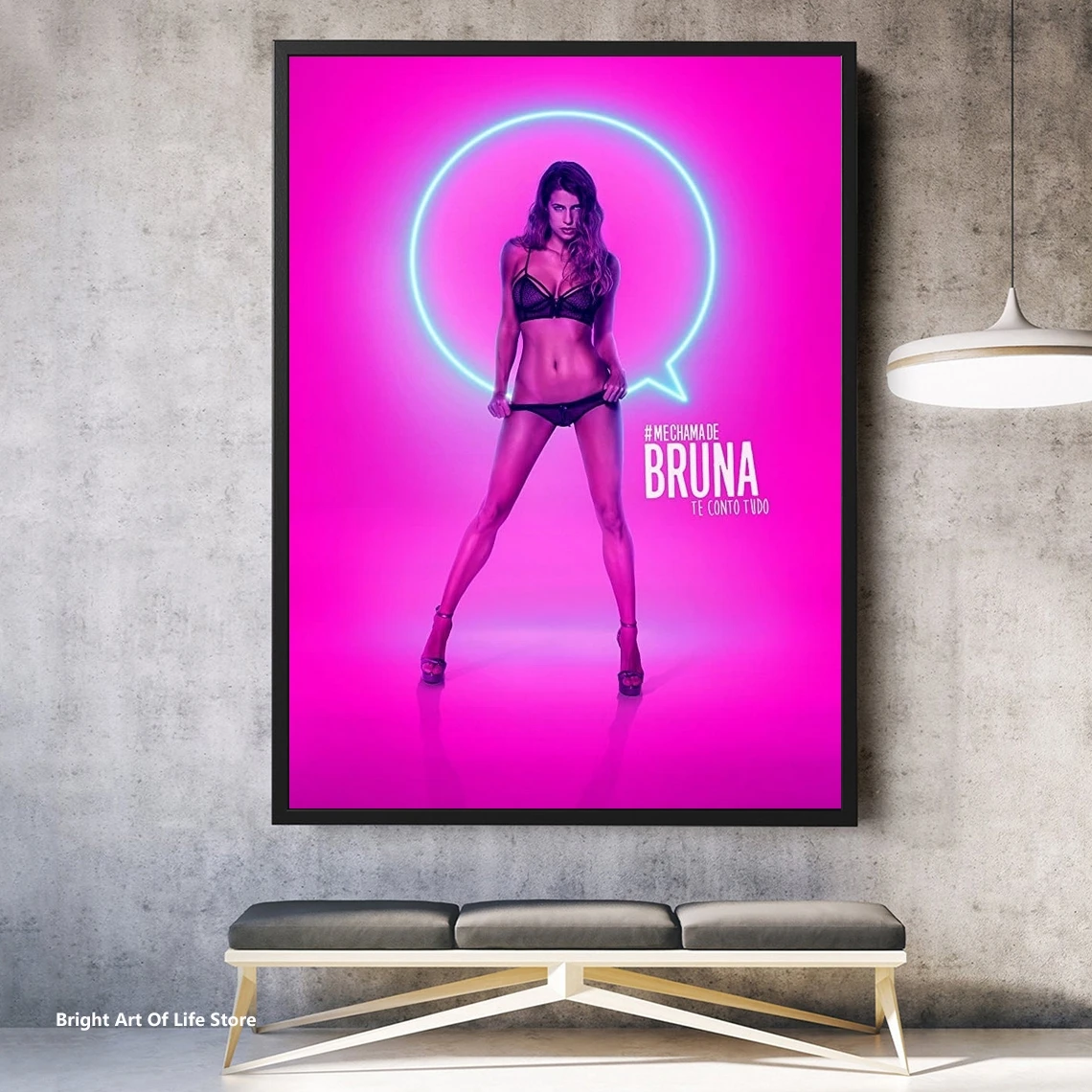 Call Me Bruna Poster Star Actor TV Series Canvas Poster Photo Print Wall Painting Home Decor (Unframed)