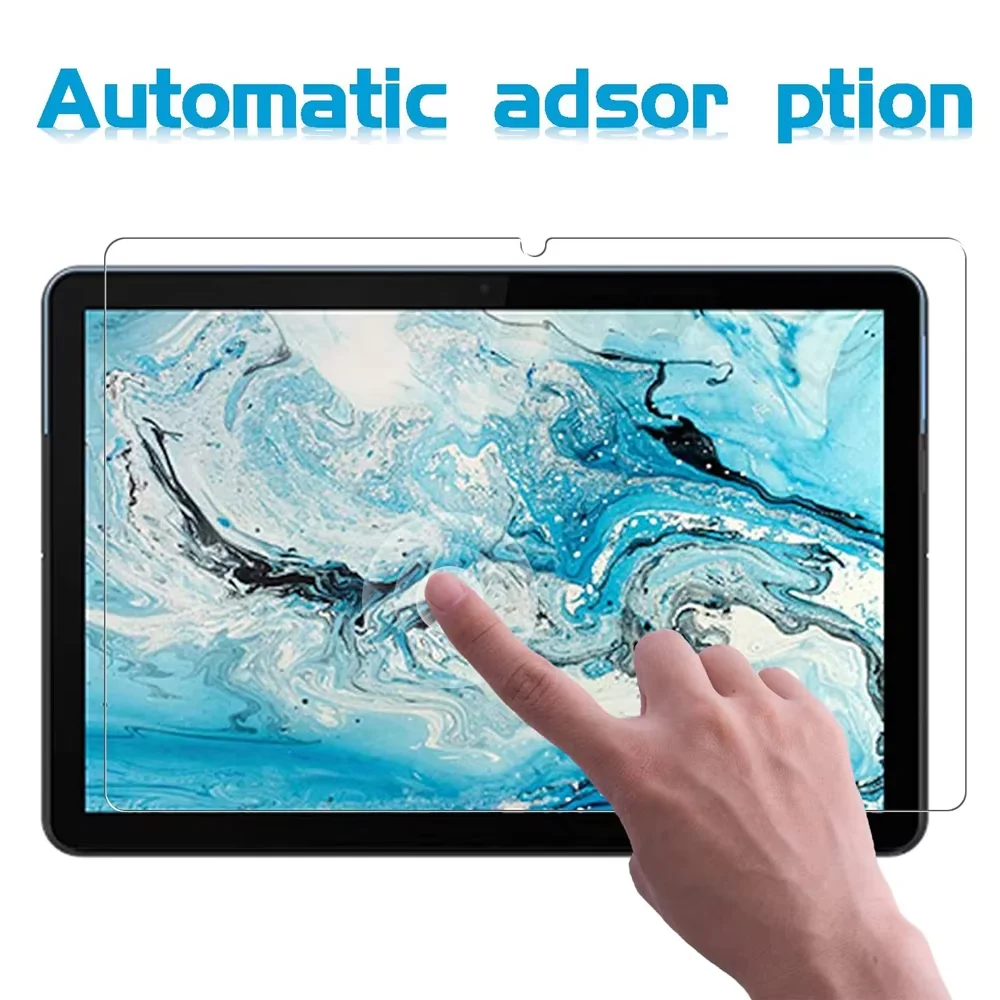 2PCS 9H Tempered Glass Tablet Screen Protector For Lenovo Chromebook Duet 10.1 Inch CT-X636F Anti-Scratch Clear Protective Film