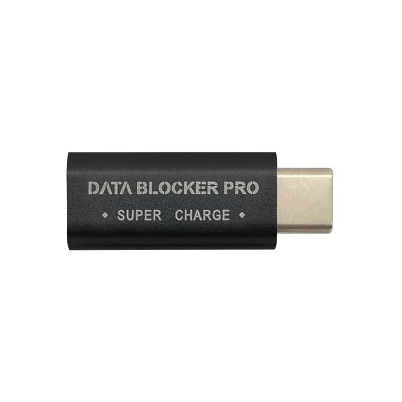 Bloqueador de dados USB tipo C para prevenção, conector de mudança de gênero, USB-C adaptador para bloqueio, data sync, 10pcs