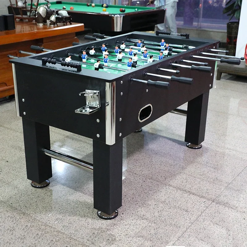 1.4m standard football table home indoor game football machine black classic table game adult wholesale price