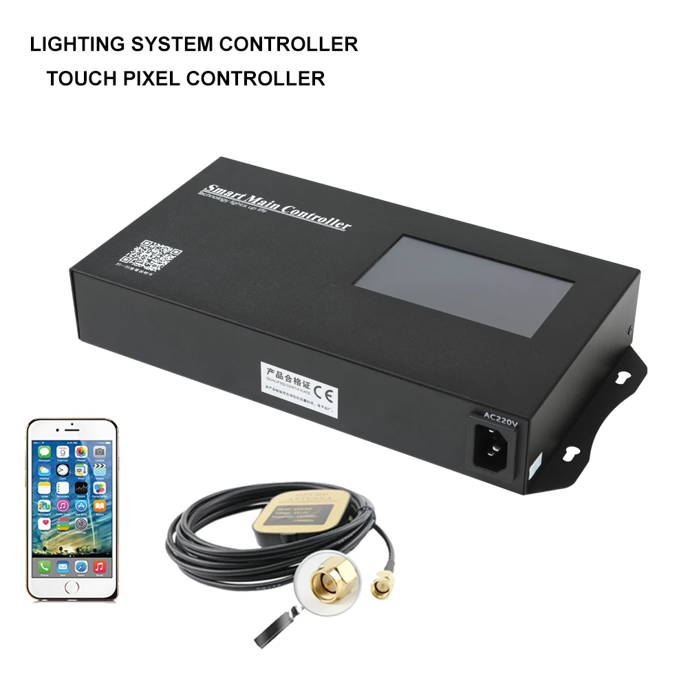 M-C8 8 Port DMX 512 Serial SPI signal RDM Decoder Master RGB LED Strip Light Constant Voltage Program Project Controller