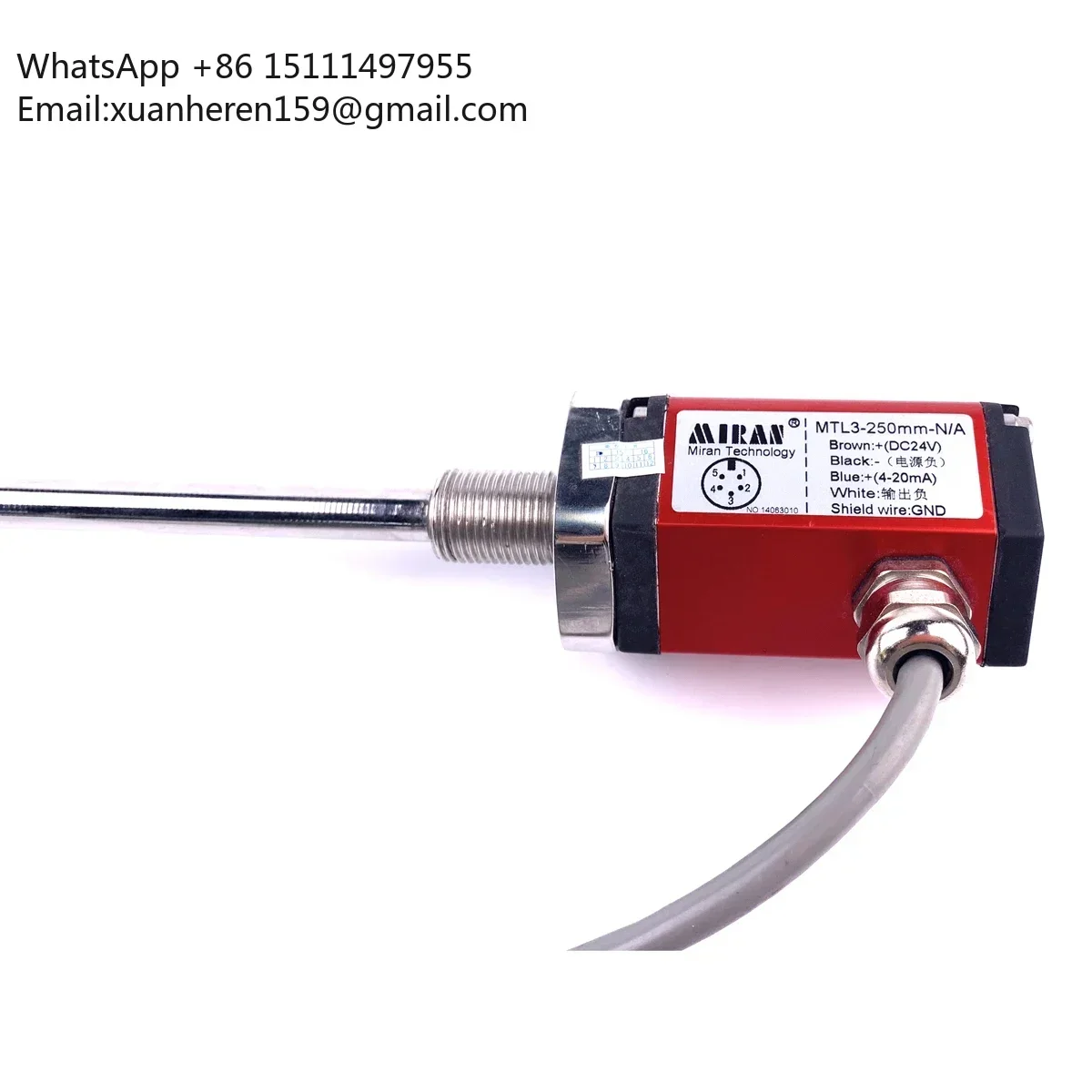 Miran MTL3 High Pressure Built In Oil Tank Level Resistance Sensor
