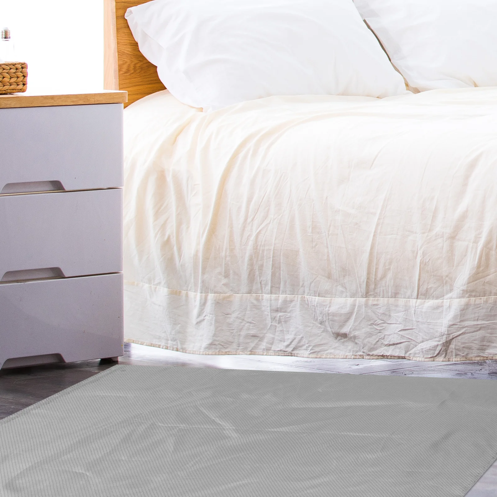 

2Pcs Anti-Slip Liner Strong Grip Floor Mat for Home Office Business Stairways Doorways Walkways Rug Runner Pad