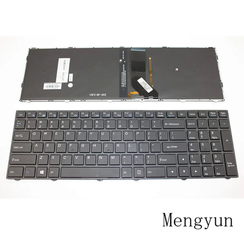 NEW Keyboard white / colorful backlit For MACHENIKE T90-T1CD T90-T1CS Hasee TX7-CR5S1 CN95S01