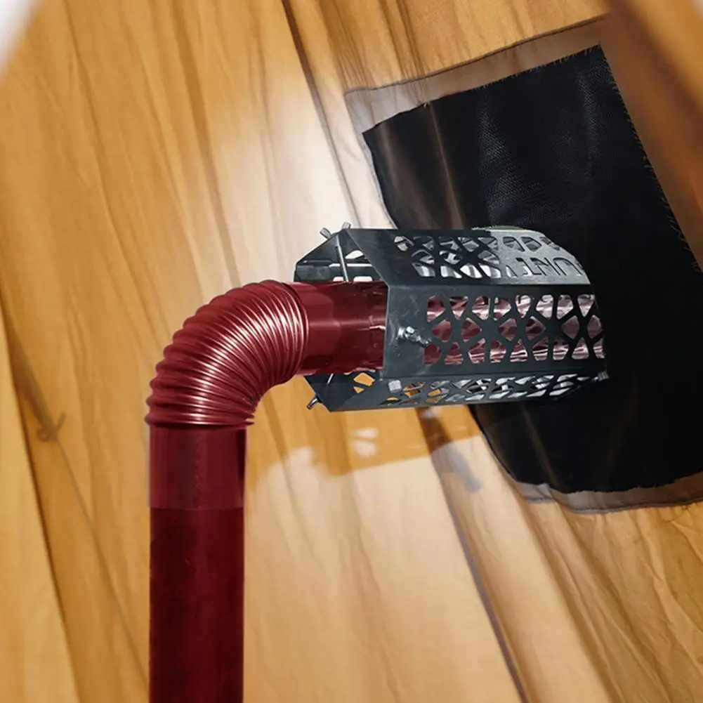 

Detachable Anti-scalding Net Stainless Steel Anti-scalding Net Heavy Duty Stainless Steel Chimney Guard for Outdoor Camping