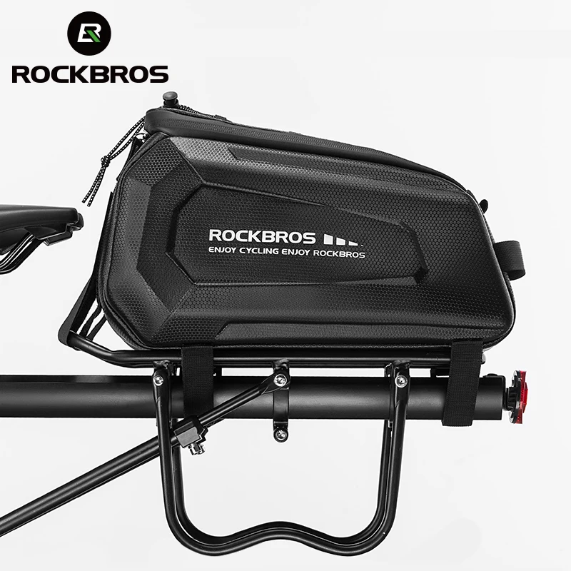 ROCKBROS Bike Bag Bicycle Carrier Bag MTB Trunk Pannier Cycling Large Capacity Travel Bag Package Bags Bicycle Rear Carrier Bags