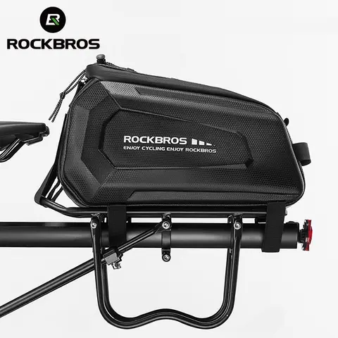 ROCKBROS Bike Bag Bicycle Carrier Bag MTB Trunk Pannier Cycling Large Capacity Travel Bag Package Bags Bicycle Rear Carrier Bags