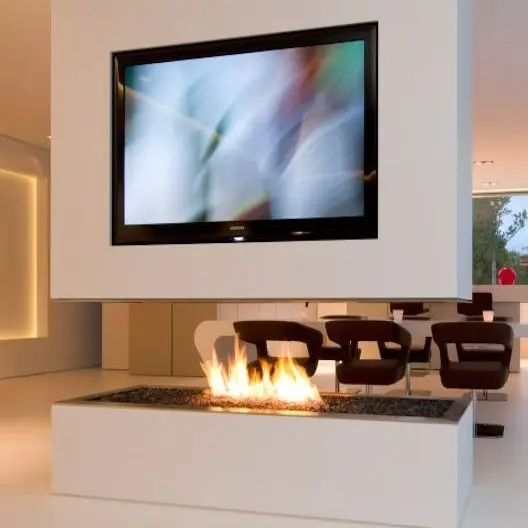 

Super 24'' linear fireplace bio fuel decorative ethanol burners