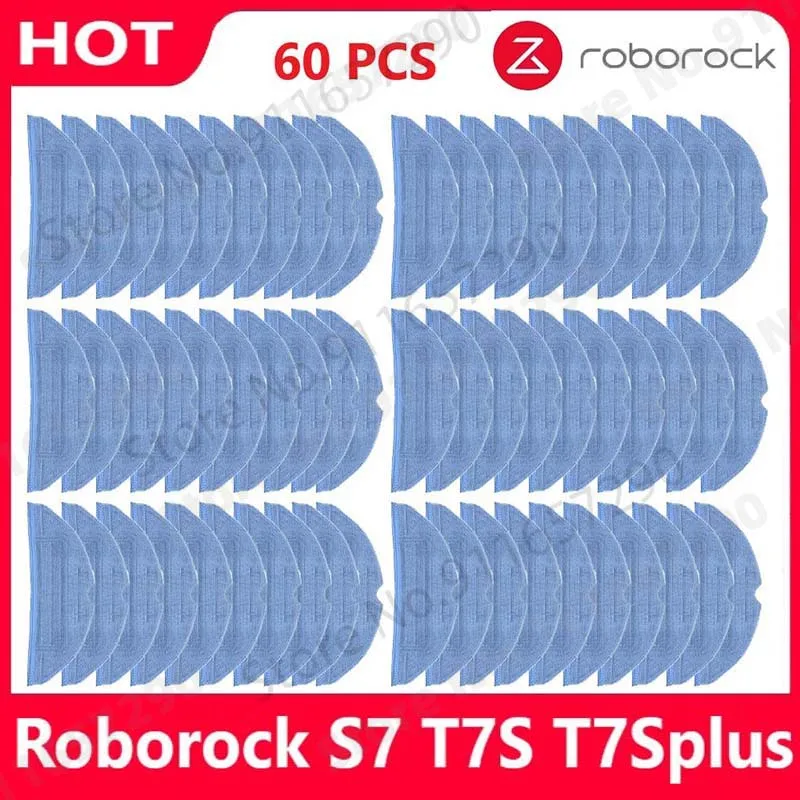 

Roborock S7 S70 S75 S7Max S7MaxV T7s T7s Plus Mop Pad Vacuum Cleaner Robot Mop Rags Parts Mop Cloths Accessories