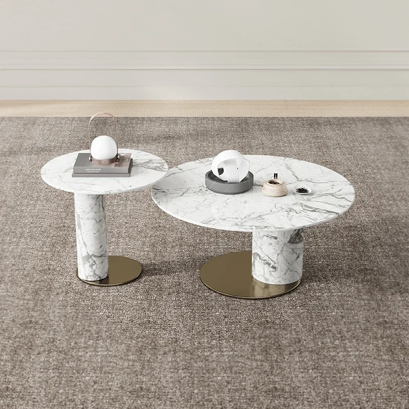 

Standing Space Saving Coffee Table Aesthetic Unique Center Service Cute Computer Side Table Modern Mesas Bajas Room Decorations