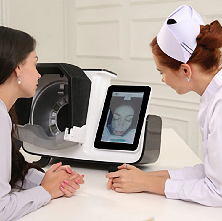 AI Portable Magic Mirror Facial Skin Analyzer Machine New Arrival Professional 3D Scanner Target Face for Facial Skin Analysis