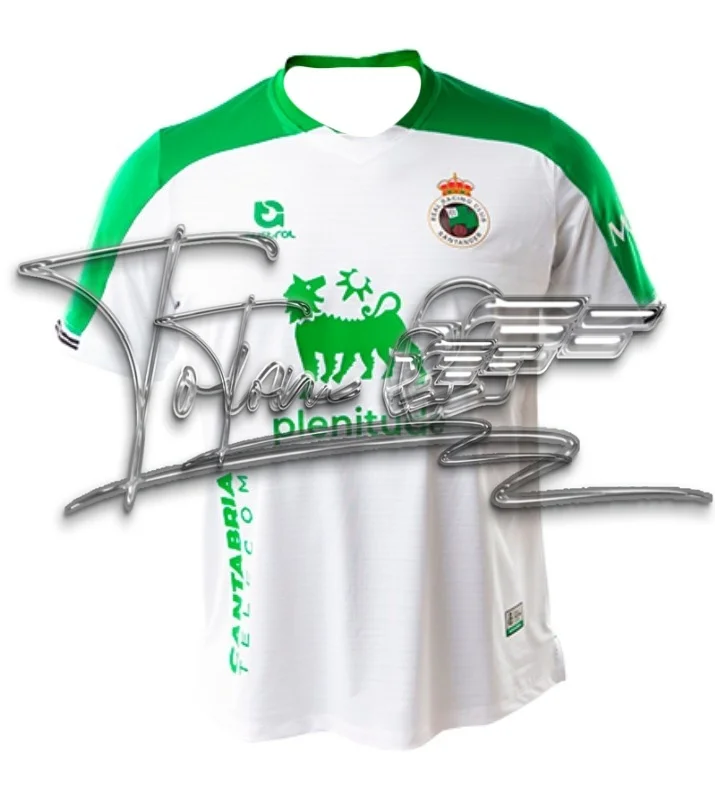 2025 تي شيرت كرة القدم للرجال ملابس رياضية كرة القدم غير رسمية تي شيرت سياحي محلي سباق S-سانتاندر تي شيرت ملابس الدراجات النارية #2