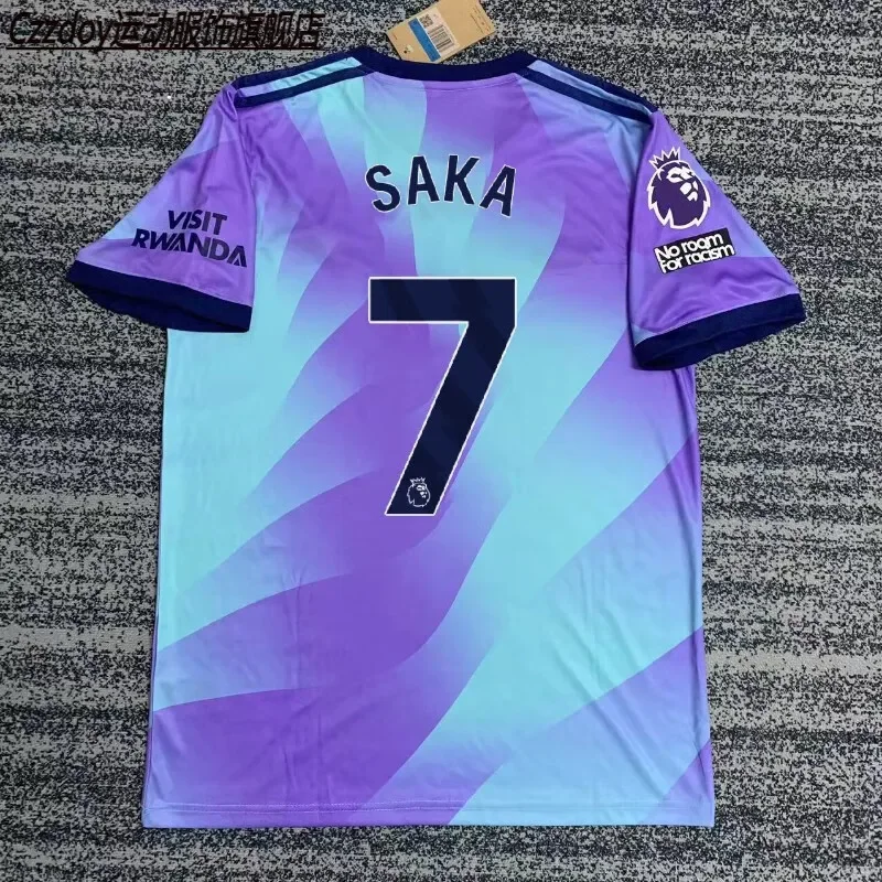 

Arsenal second away jersey football jersey adult children breathable fast dry casual sports football training T-shirt top