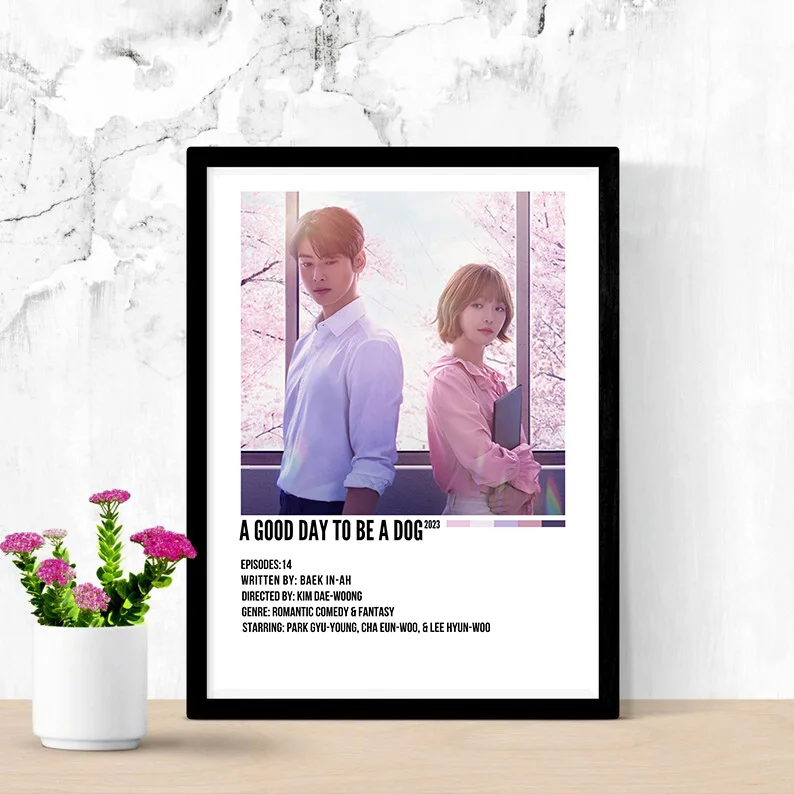 الحد الأدنى 2023 الدراما الكورية الساخنة المتلألئة البطيخ دونا المشارك والمطبوعات حائط لوح رسم الفن صور ديكور المنزل النوم