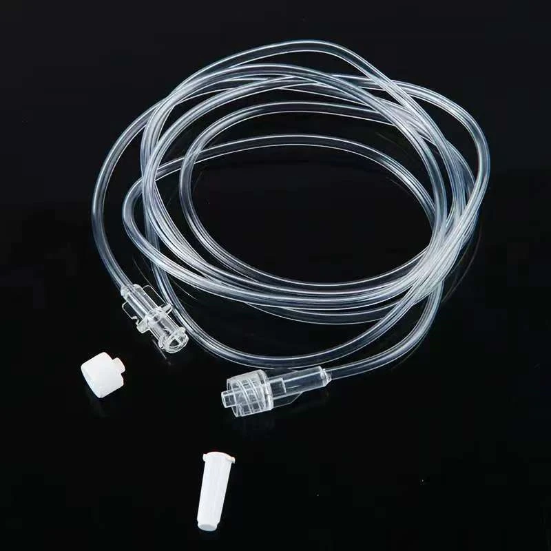 50 Pcs Disposable PVC IV Infusion Extension Line 30/50/100cm Infusion Connecting Hose For Medical And Veterinary Supplies